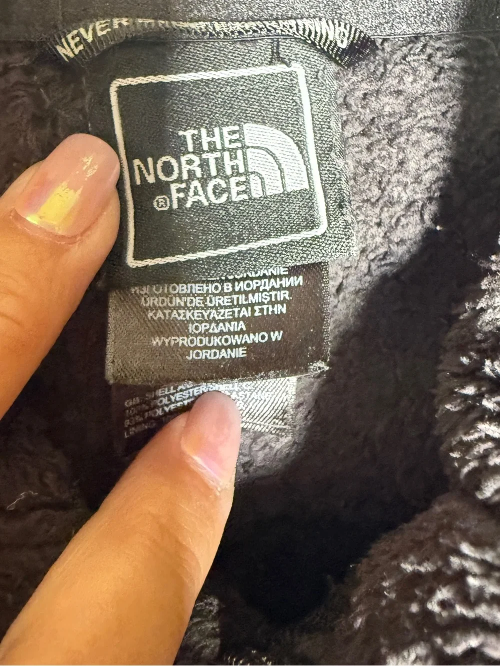 The North Face soft teddy