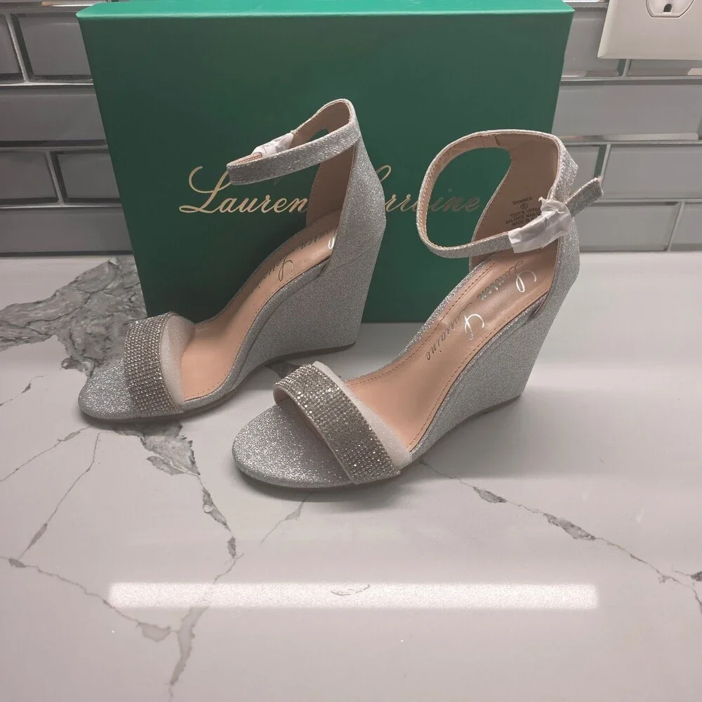 Lauren Lorraine sparkling silver