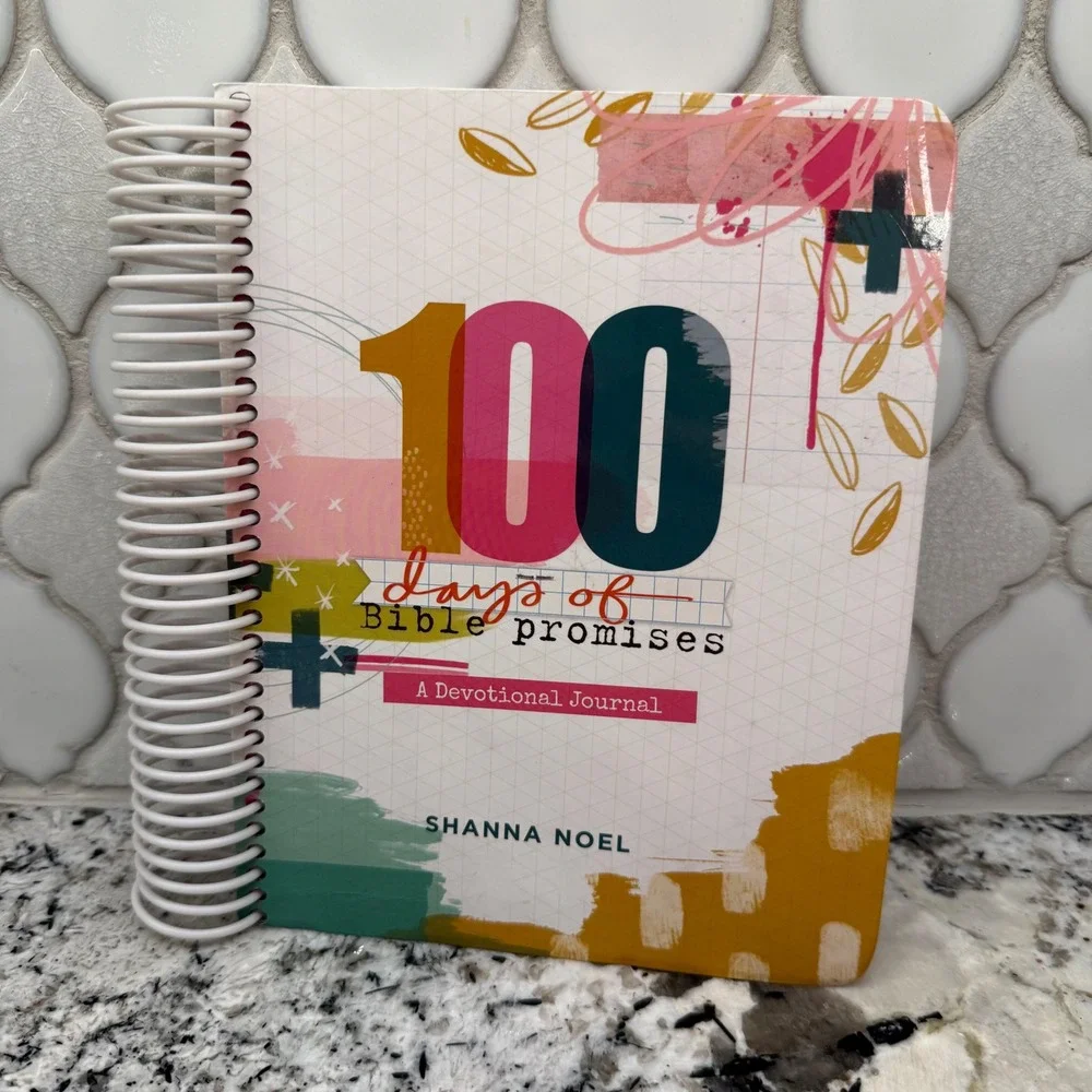 Shanna Noel 100‎ Days of Bible Promises Devotional Journal DaySpring NEW