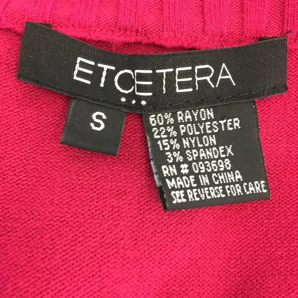 Etcetera size small
