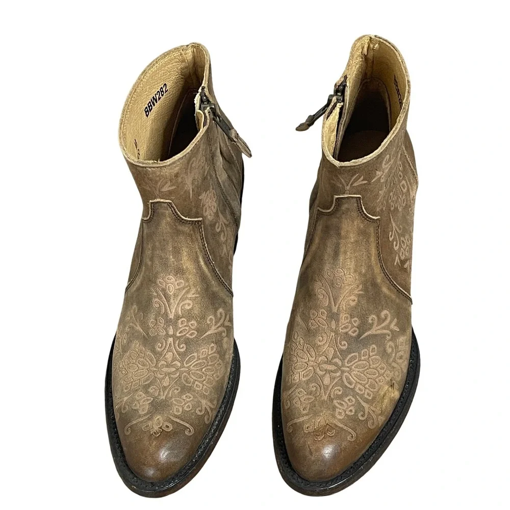 Shyanne leather ankle
