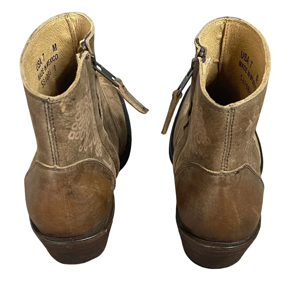 Shyanne leather ankle