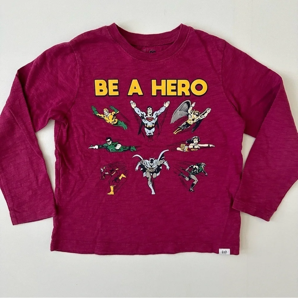 Baby Gap Girls Long Sleeve Graphic Shirt Size 5 Years