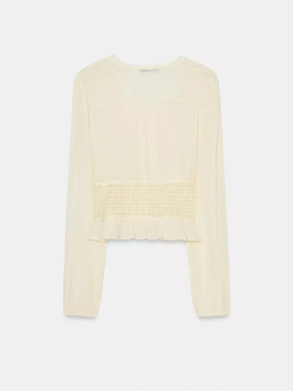 Zara semi sheer