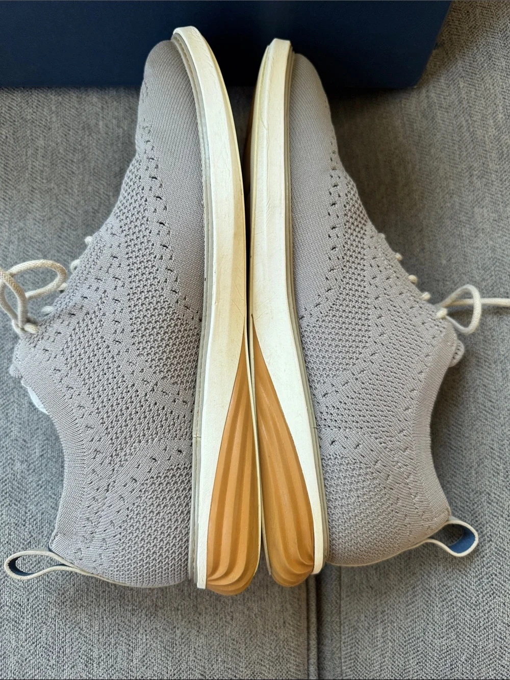 Cole Haan knit wingtip