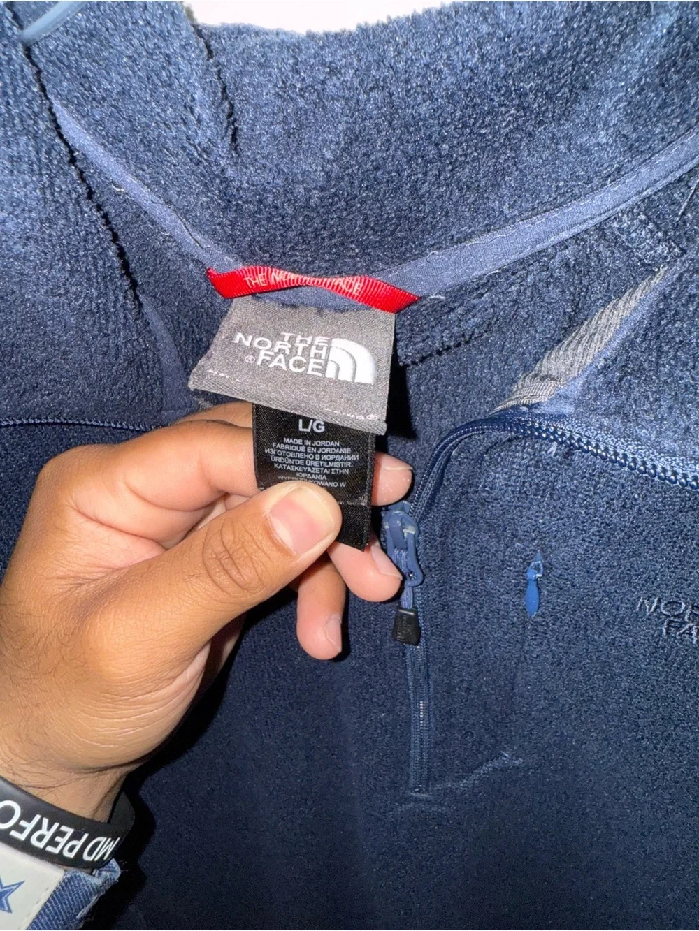 The North Face cozy navy