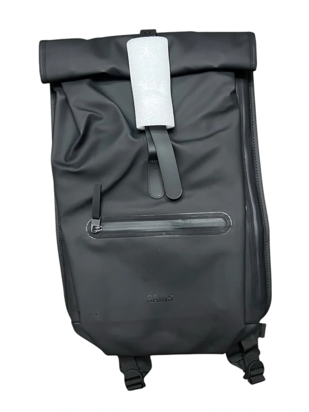 Rains black rolltop