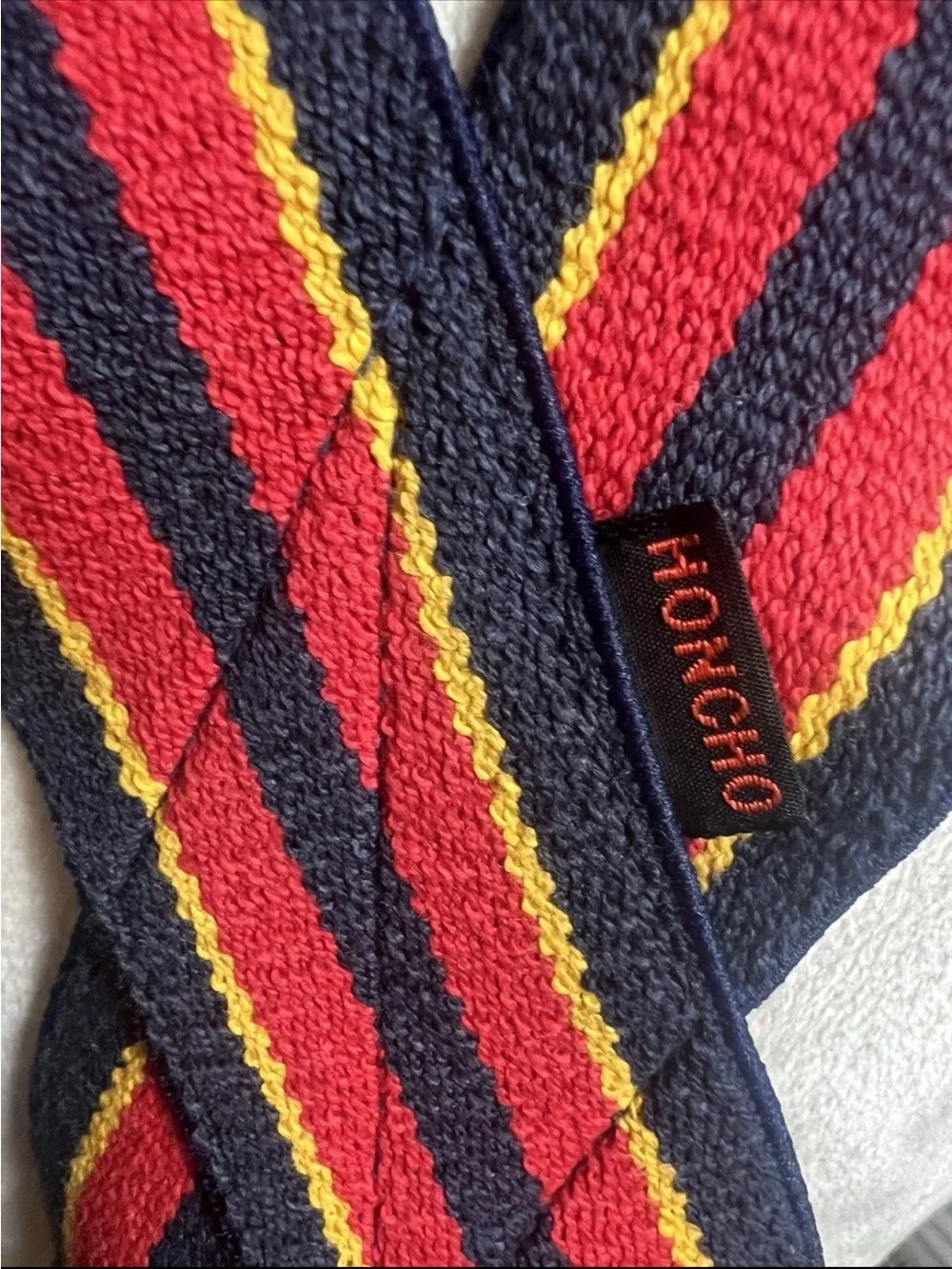 Vintage HONCHO Suspenders 42” Halloween Clown Mork And Mindy Eclectic Farmer