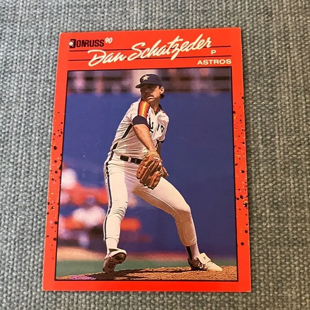 1990 Donruss Houston Astros Baseball Card Trading Card