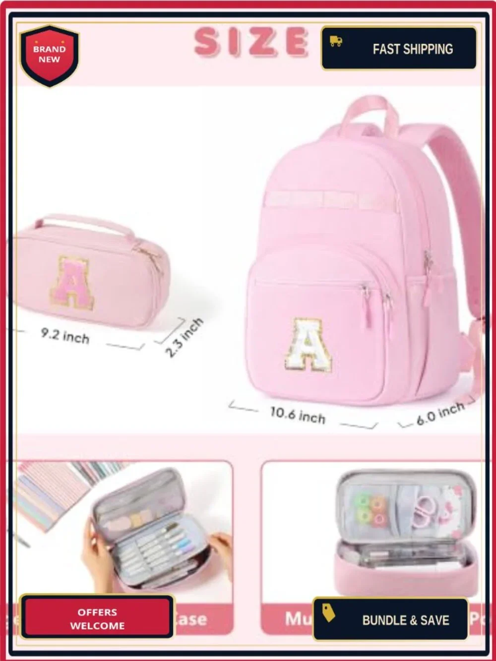 N/A adorable monogrammed