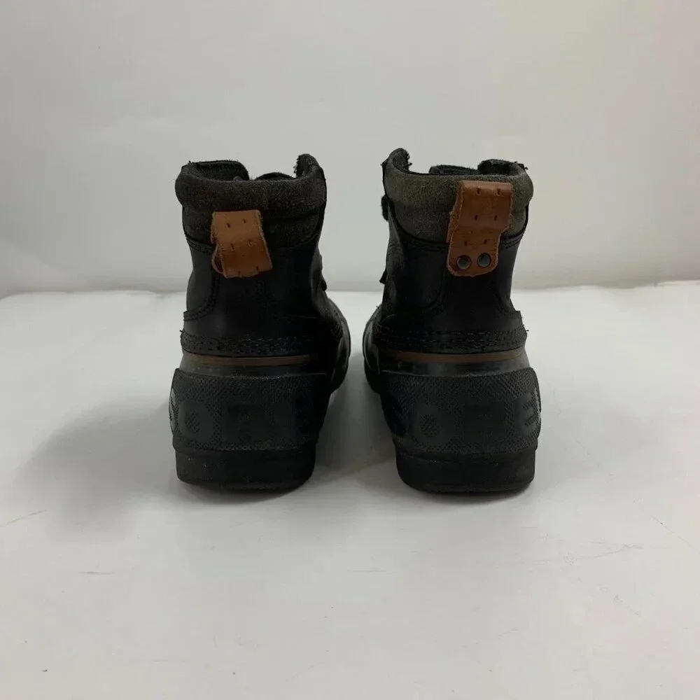 Sorel Men's Ankeny Leather Rubber Waterproof  NM2101-010‎ Lace Up Boot Size 9