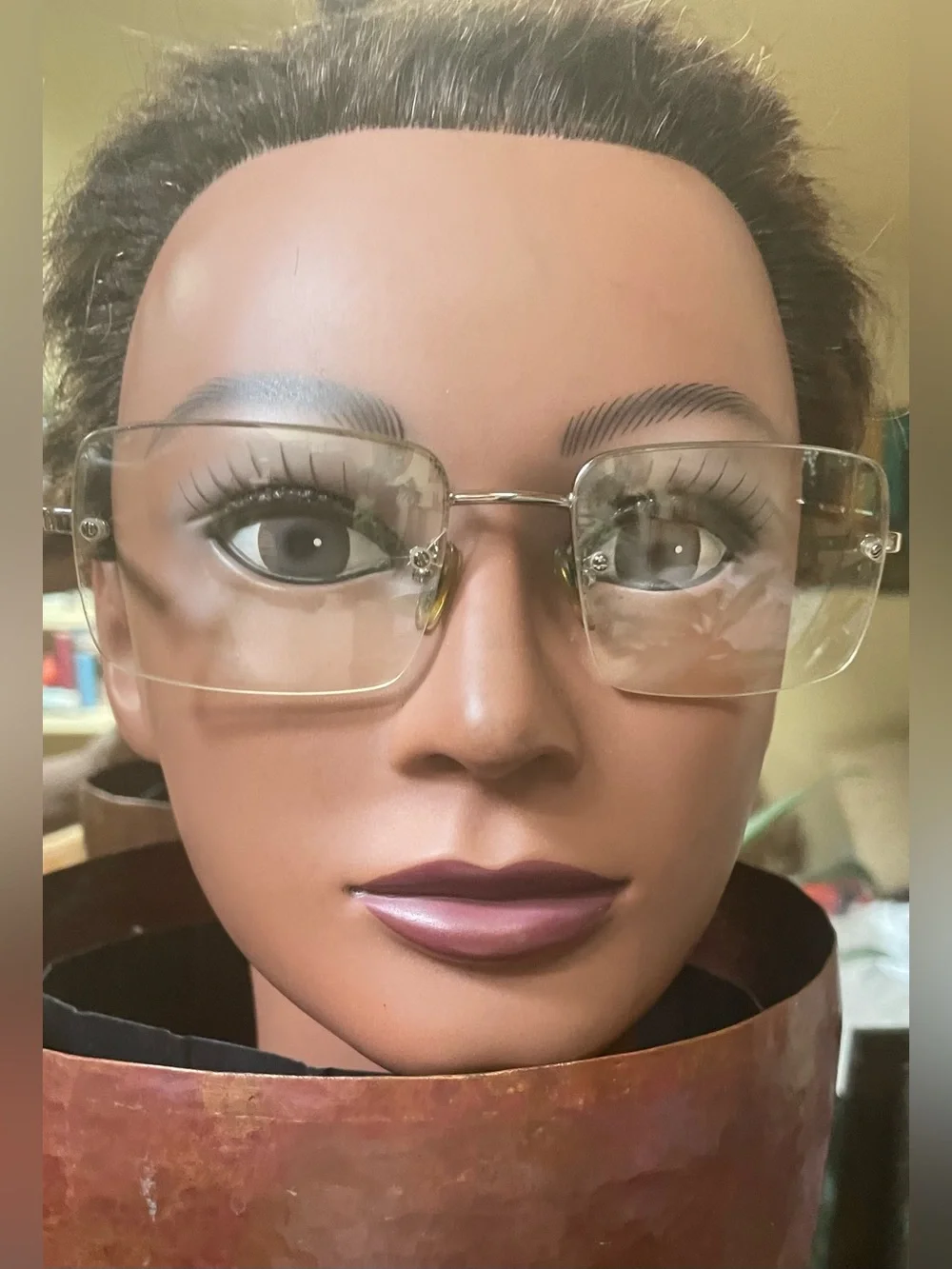 Ralph Lauren Rimless Clear Glasses