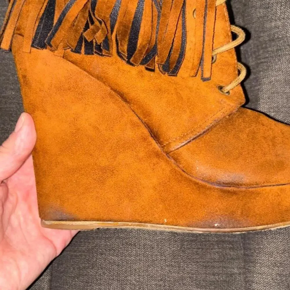 unbranded brown suede