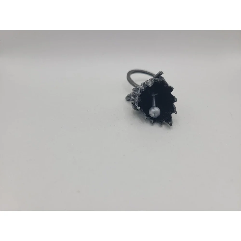 Grim Reaper Skull Scythe Gothic Biker Skeleton Death ToneMotorcycle Bell