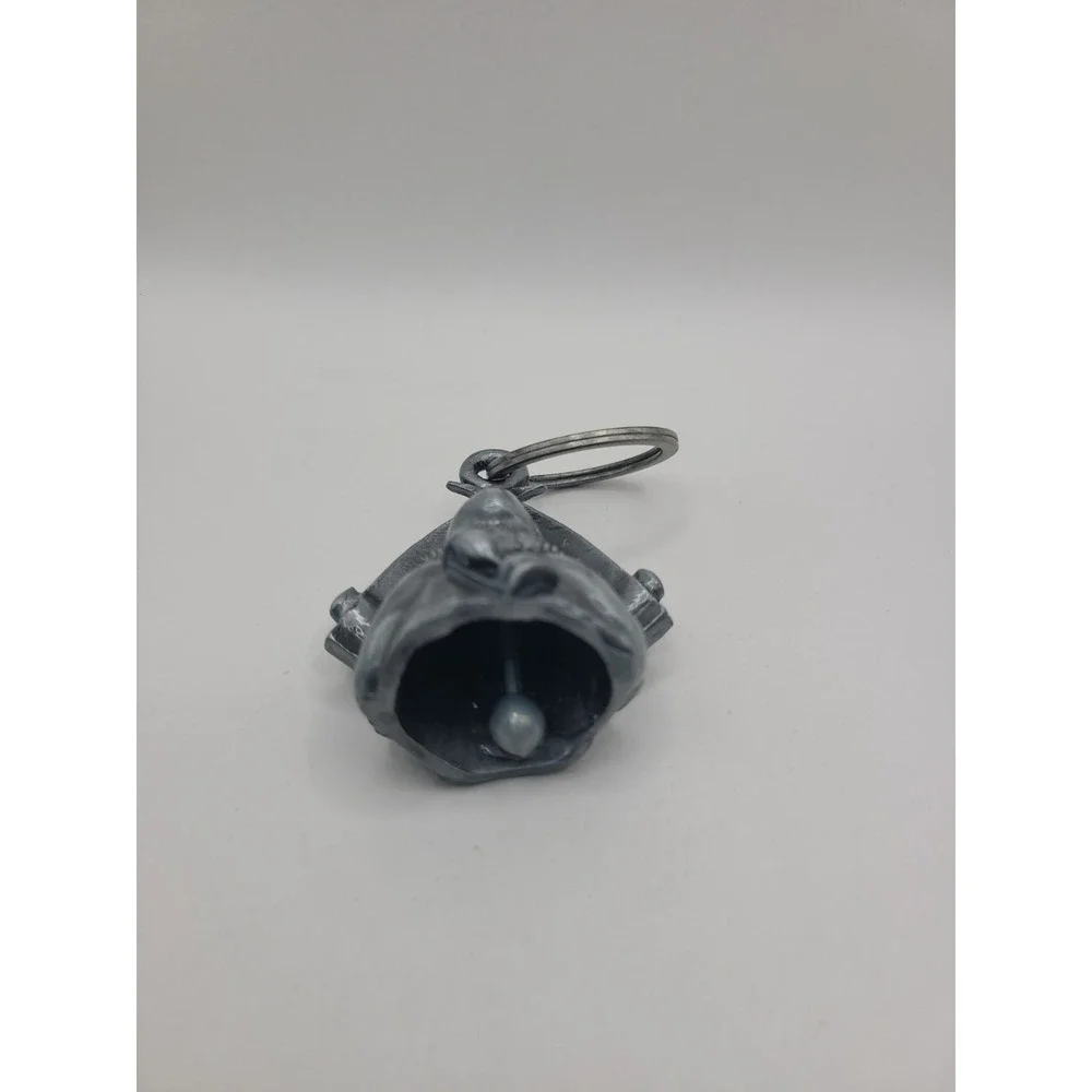 Grim Reaper Motorcycle Guardian Bell Skull Scythe Biker Gremlin Good Luck Charm