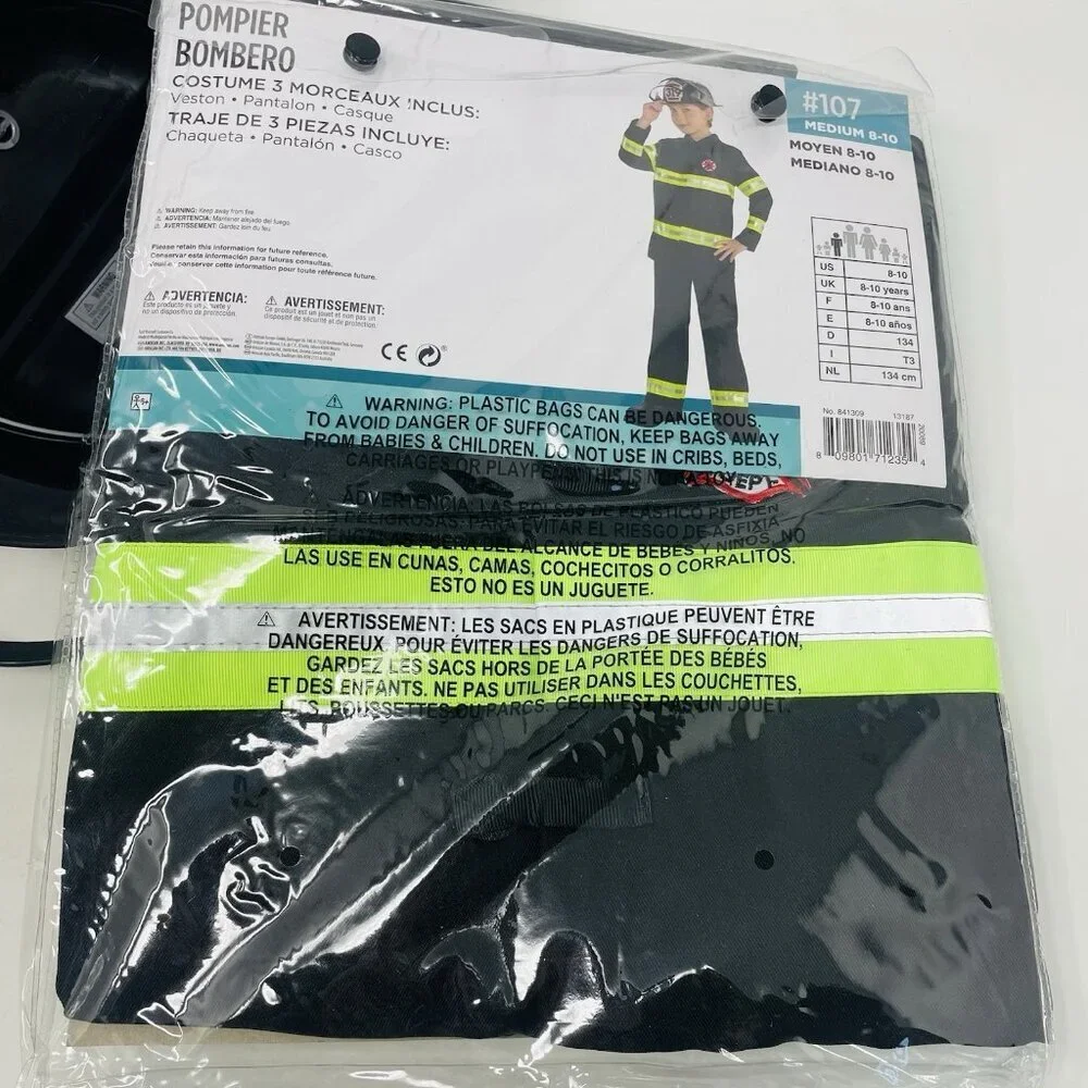 Amscan firefighter youth