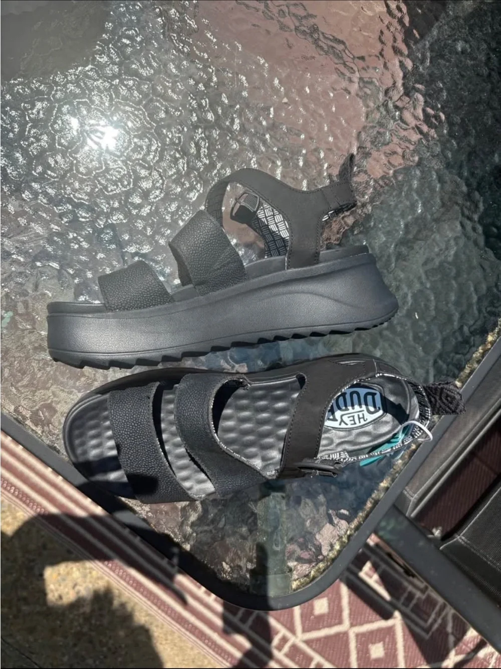 Hey Dude durable footbed