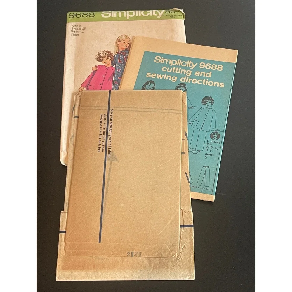 Simplicity 1971 vintage