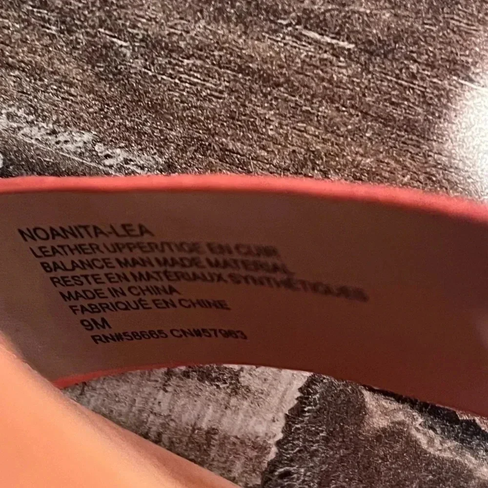 NWOT Nordstrom Anita‎ Peach Platform Sandal Women Size 9