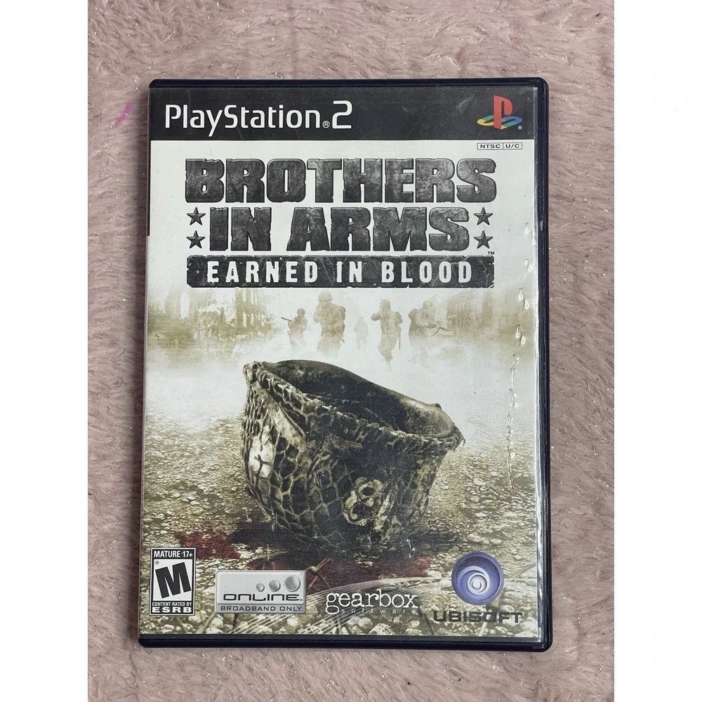 Brothers in Arms: Earned in Blood‎ (Sony PlayStation 2, 2005) PS2 Complete CIB