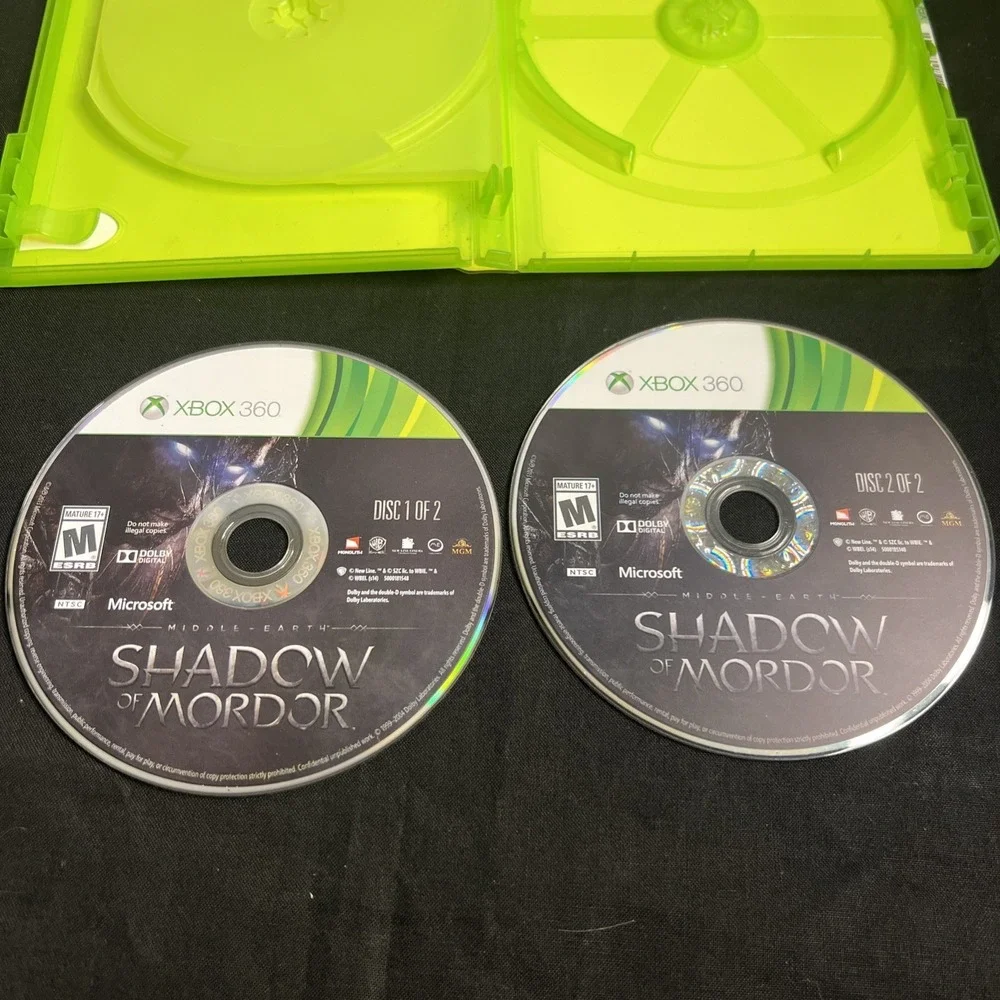 Xbox product disc