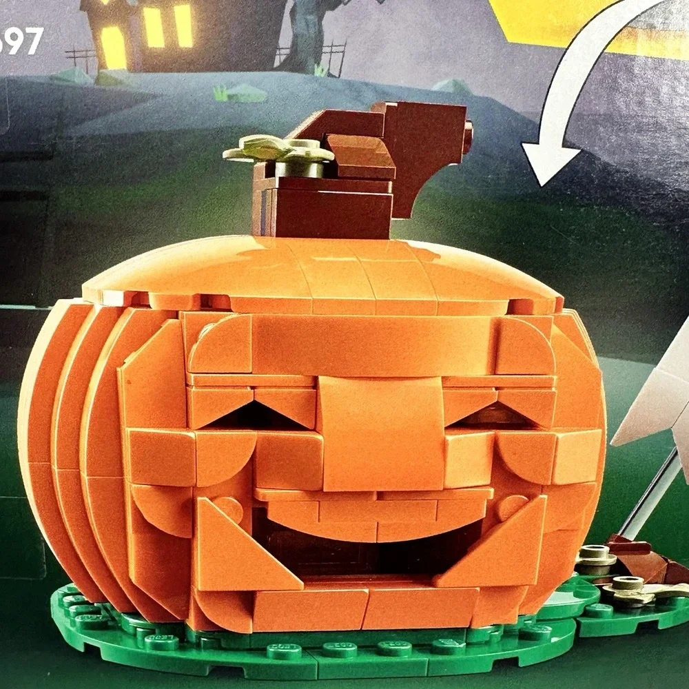 LEGO 40697‎ Halloween Pumpkin w Light Brick Ghost Creator Set 254pcs NEW