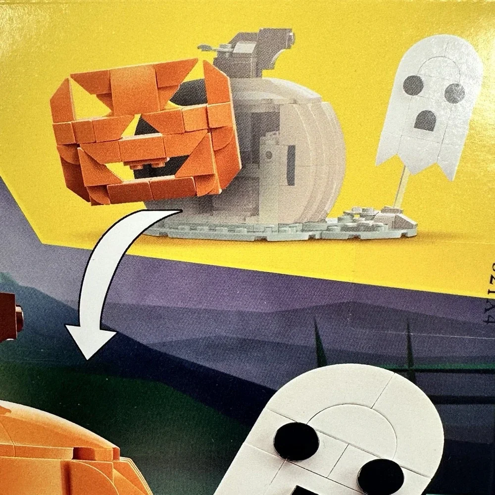 LEGO 40697‎ Halloween Pumpkin w Light Brick Ghost Creator Set 254pcs NEW