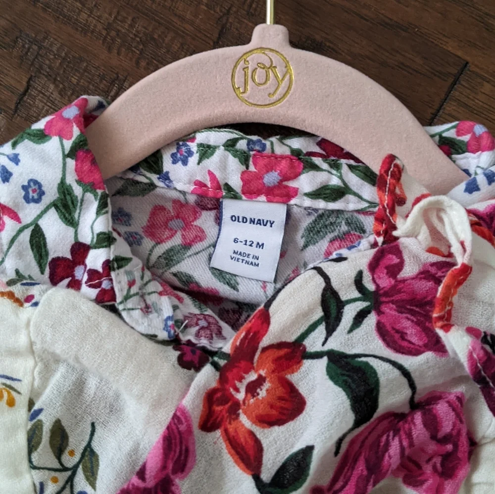 Old Navy floral dresses