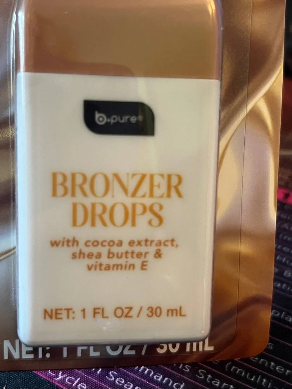 N/A tan bronzer