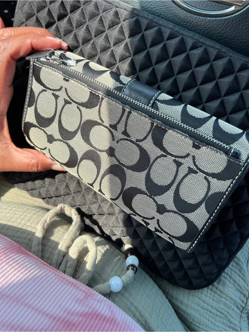 Coach continental wallet