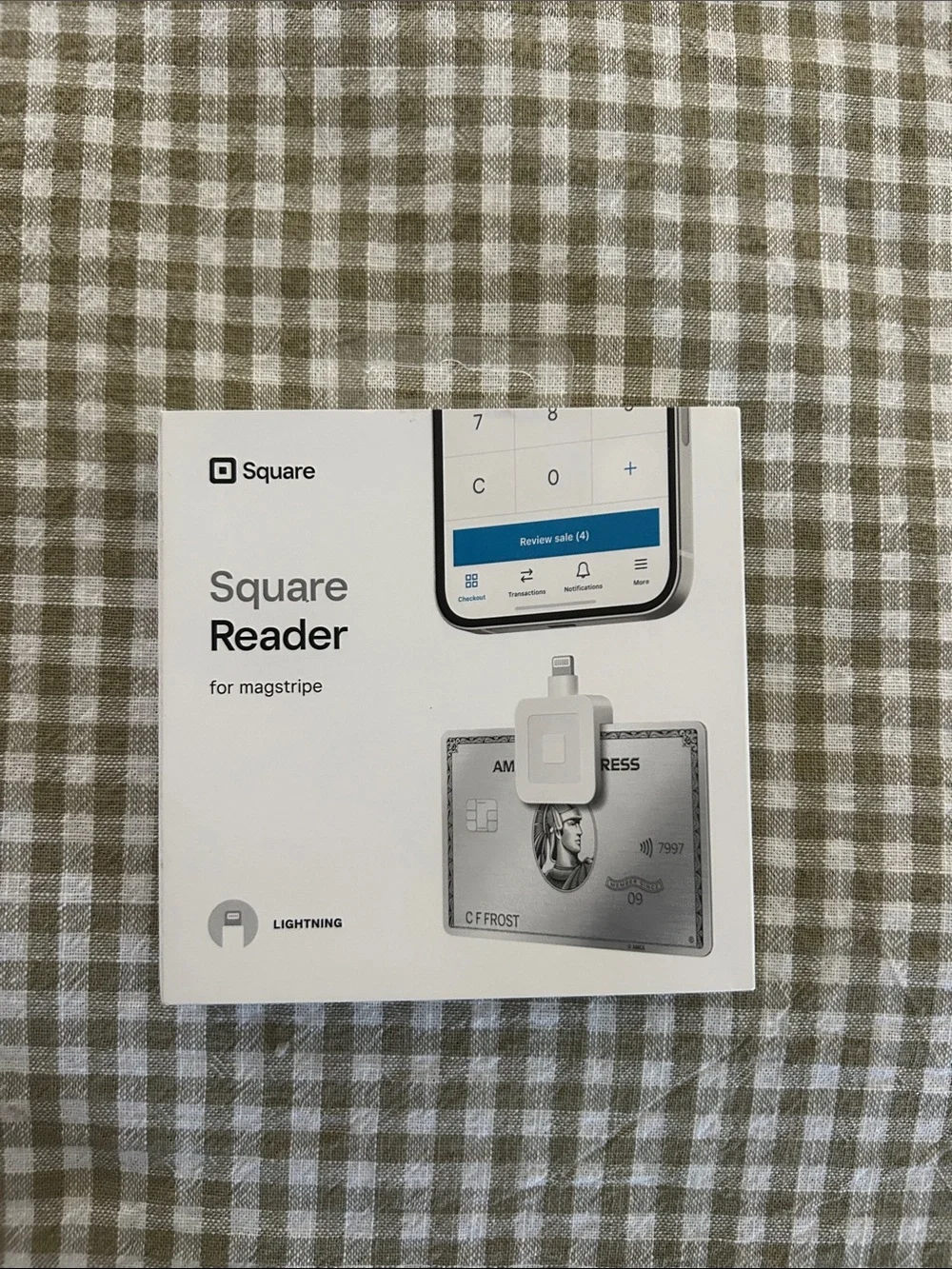 Square Reader for Magstripe (White) - Lightning