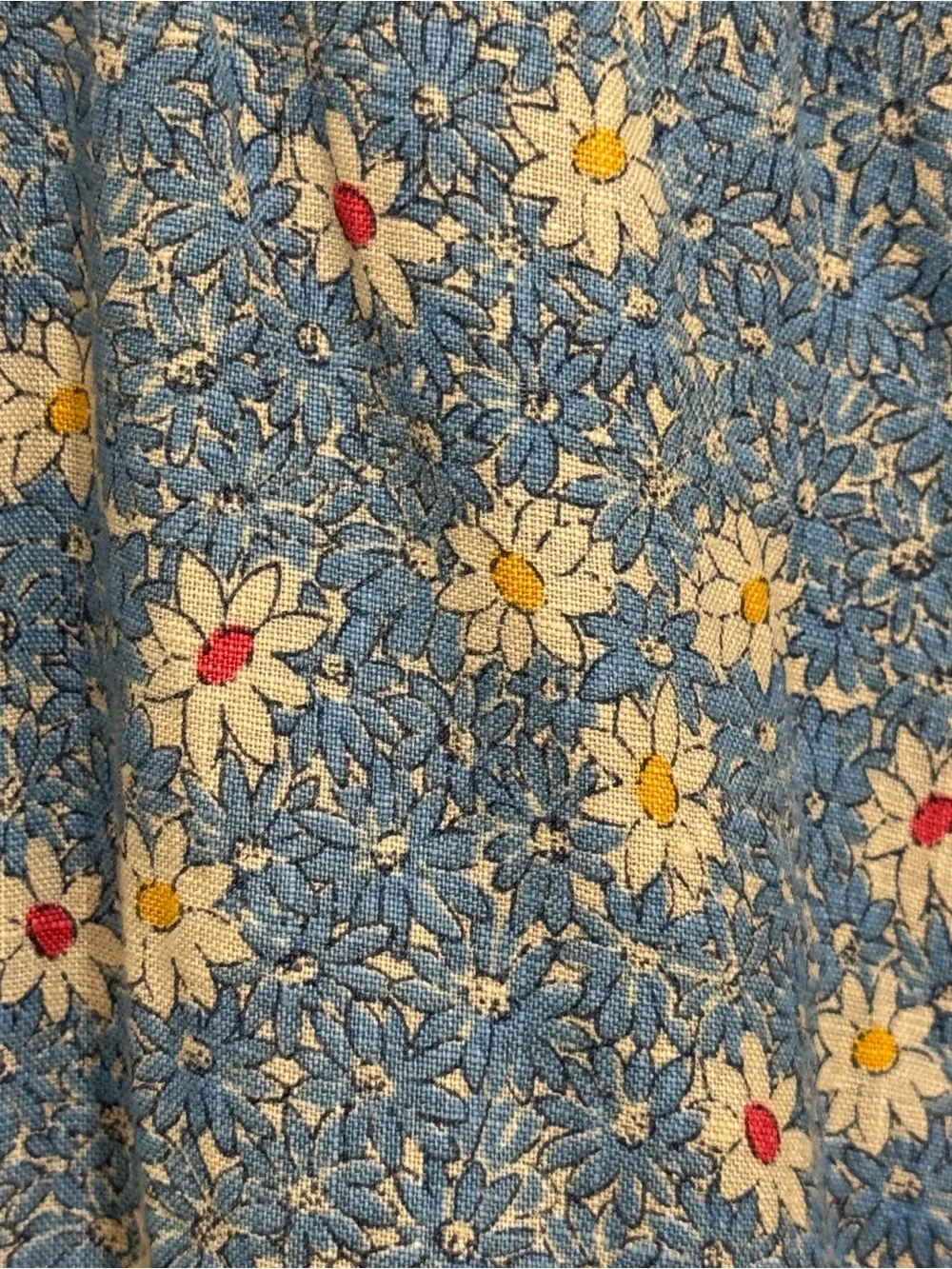 J. Crew Men's Blue Floral Short-Sleeve Button-Up Shirt —100% Linen