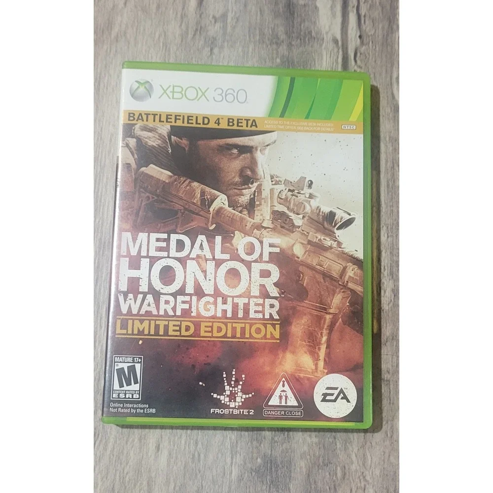 Medal of Honor Warfighter Limited‎ Edition - Xbox 360 - Complete CIB Tested