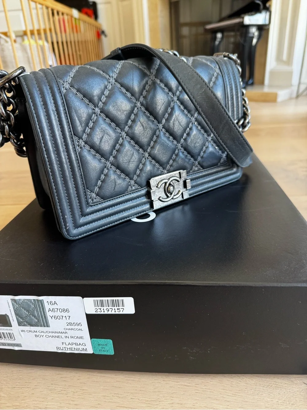 CHANEL boy medium