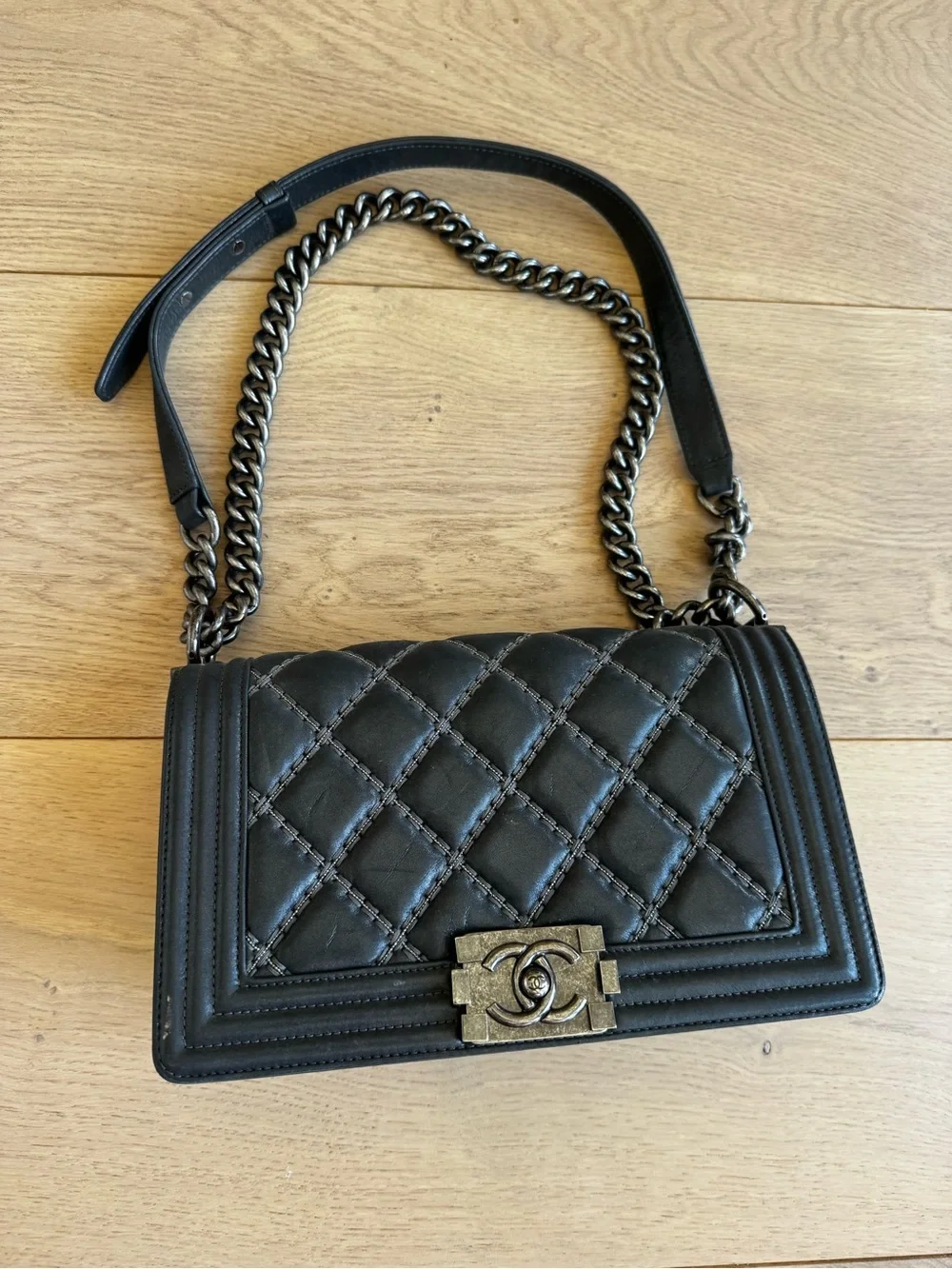CHANEL boy medium