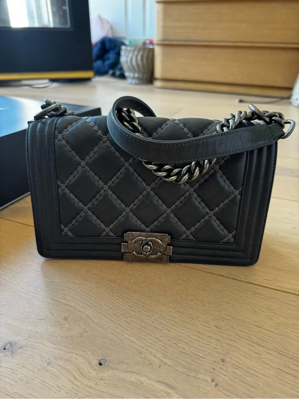 CHANEL boy medium