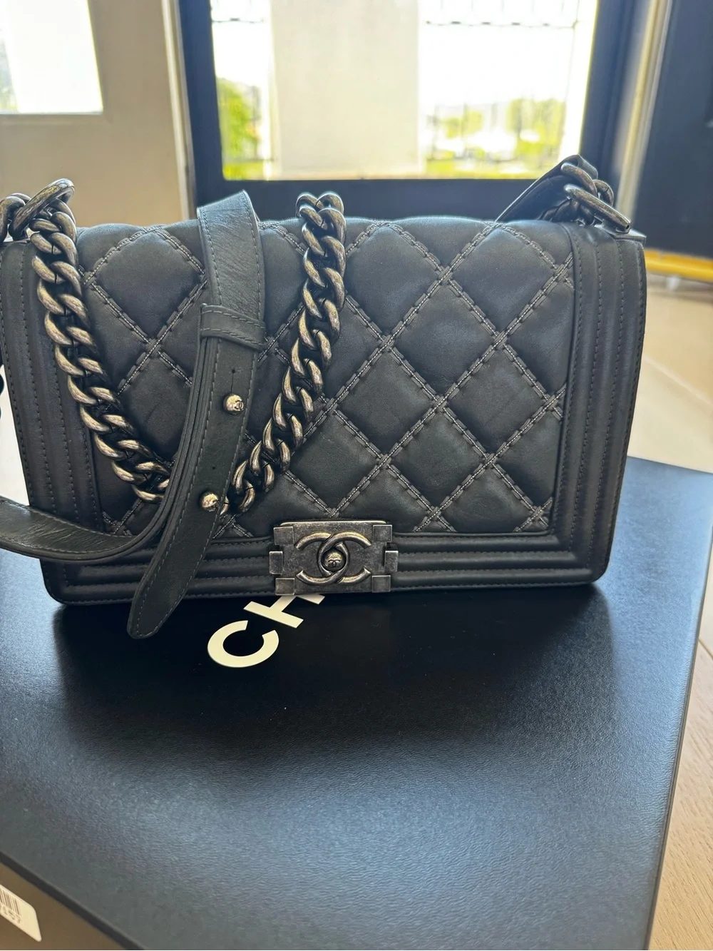 CHANEL boy medium