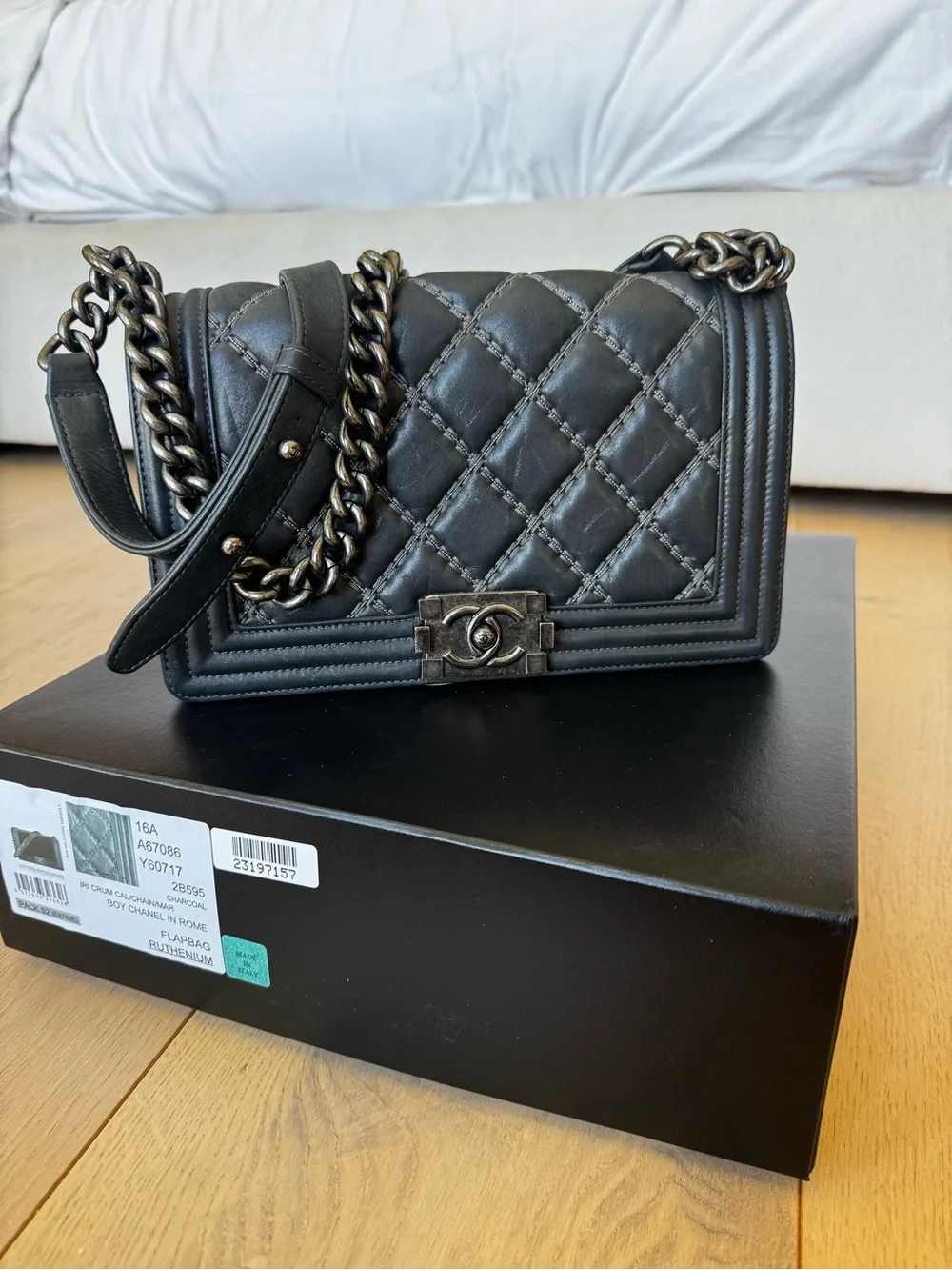 CHANEL boy medium