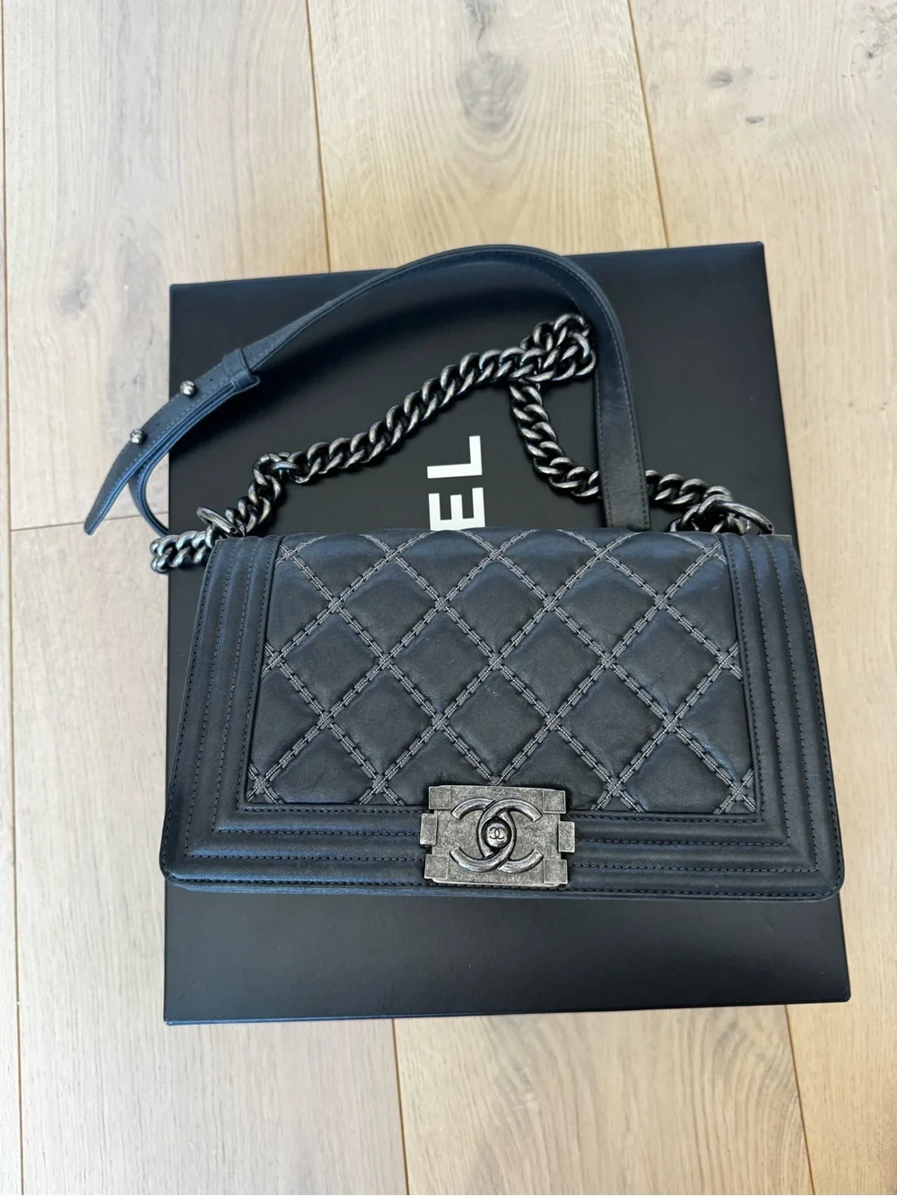 CHANEL boy medium