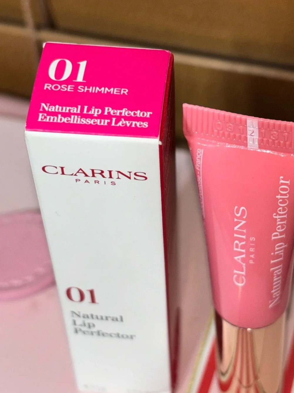 Clarins new box