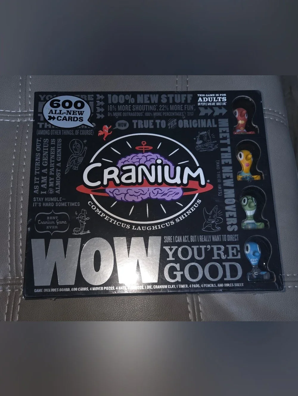 Vintage Factory-sealed Board Game Cranium WOW: Bin SS