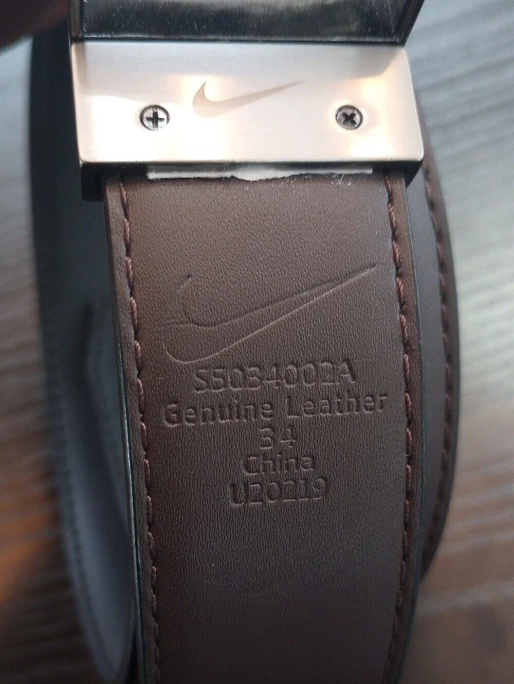 Nike men leather