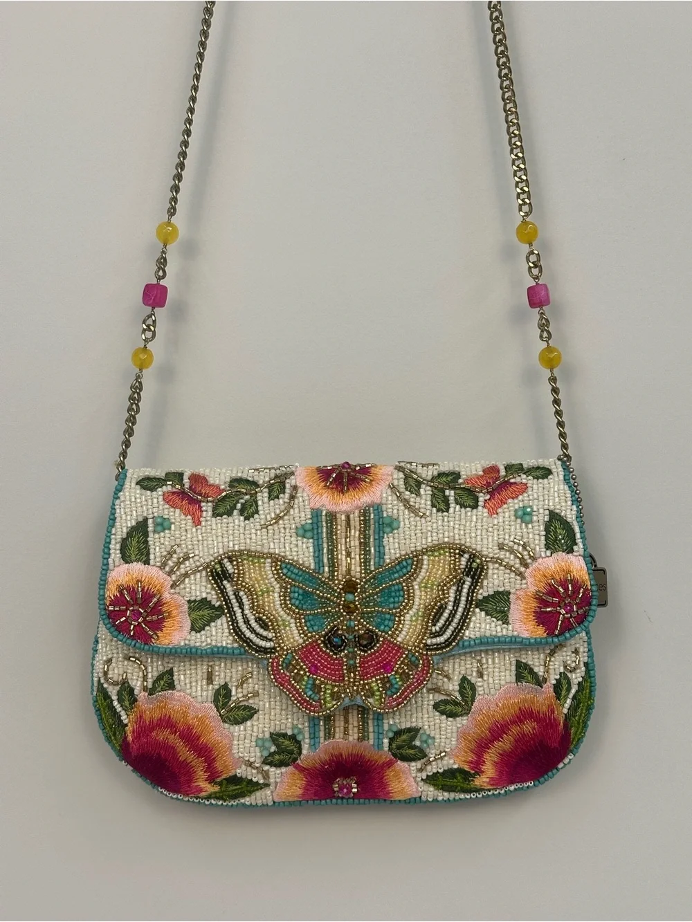Mary Frances hand beaded