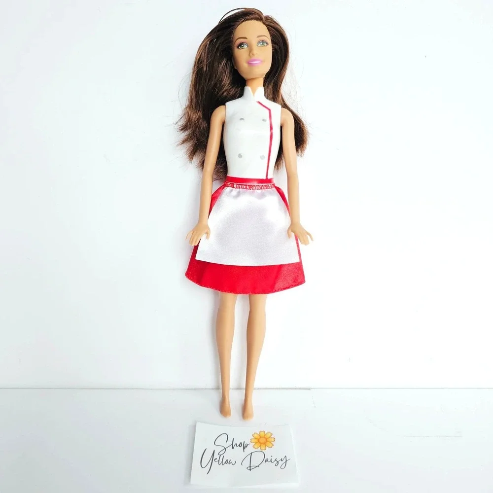 Mattel Barbie Spy Squad Secret Agent Teresa Disguise Doll Chef Outfit Purple