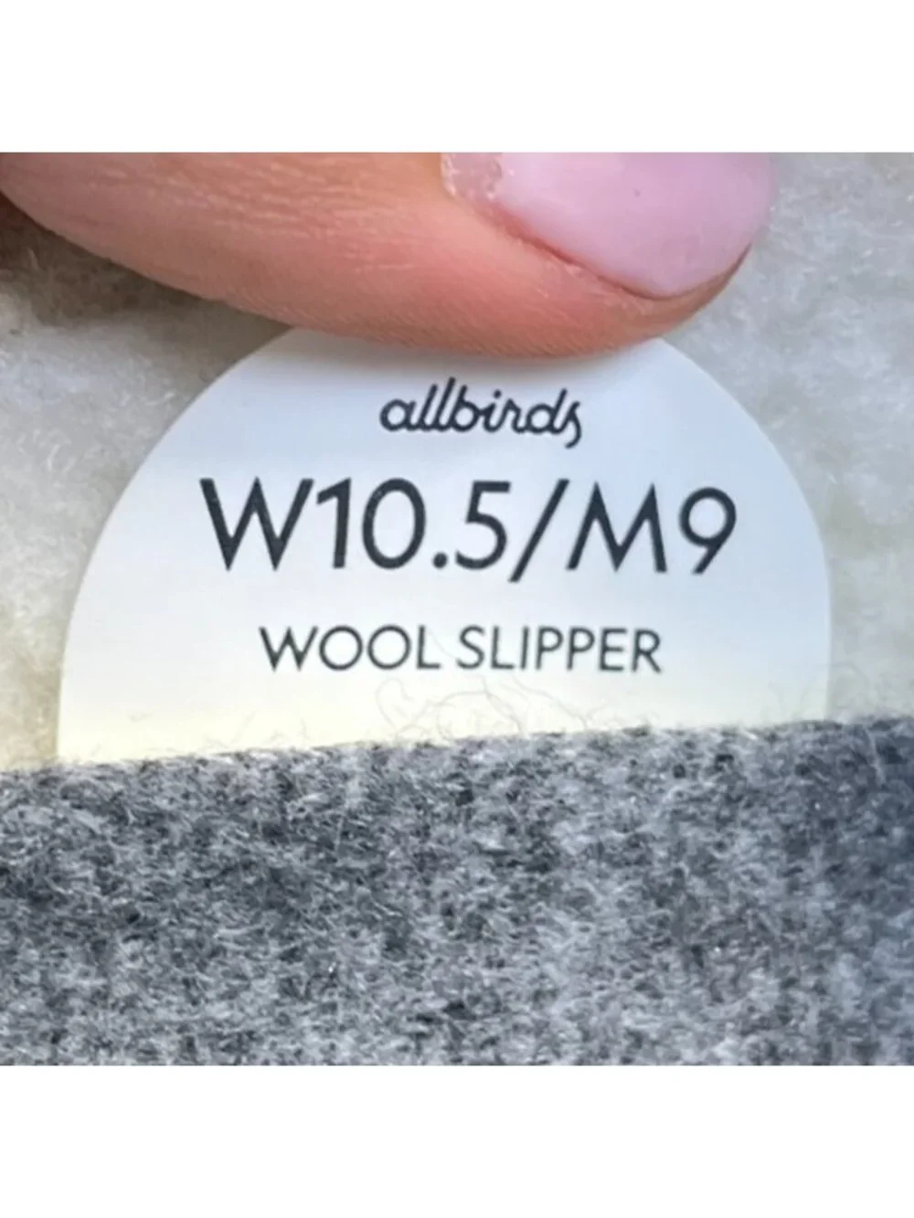 Allbirds Wool Slippers Mens Size 9 Light Tan Casual Comfort Slip On Mule Shoes
