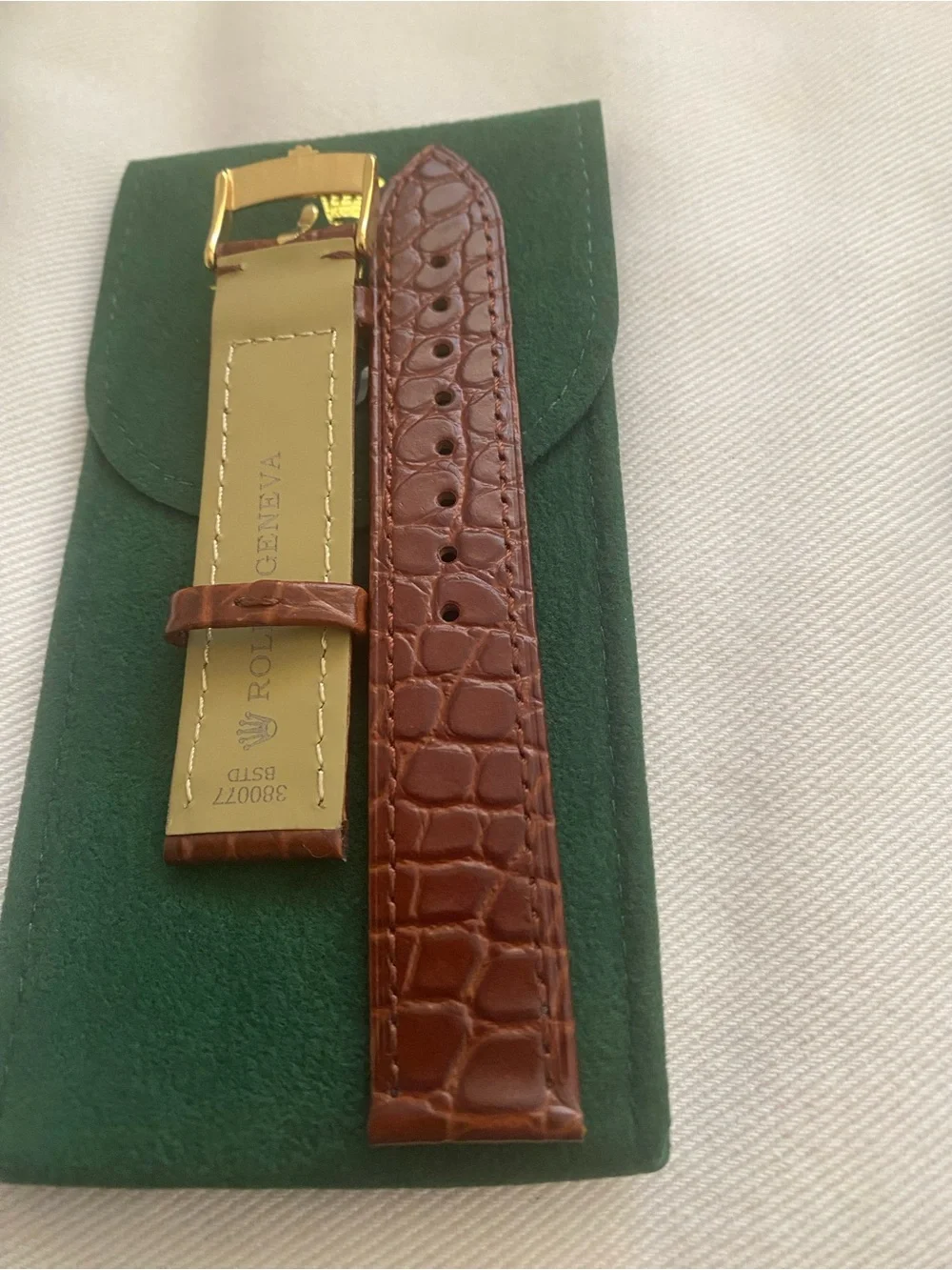 Rolex branded brown