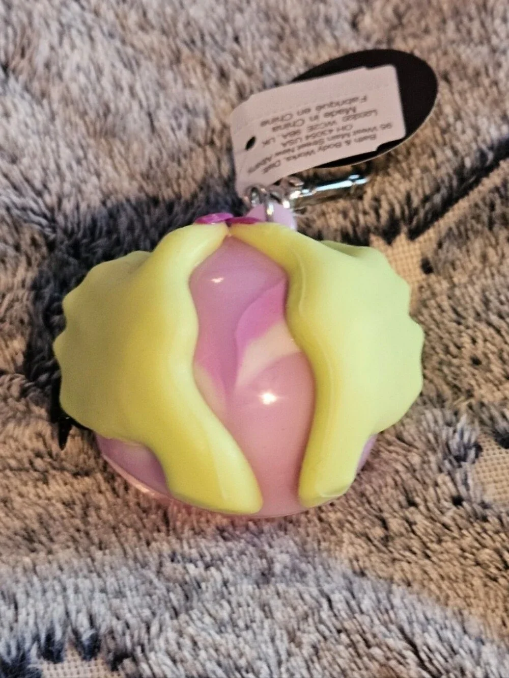 Bath & Body Works neon yellow