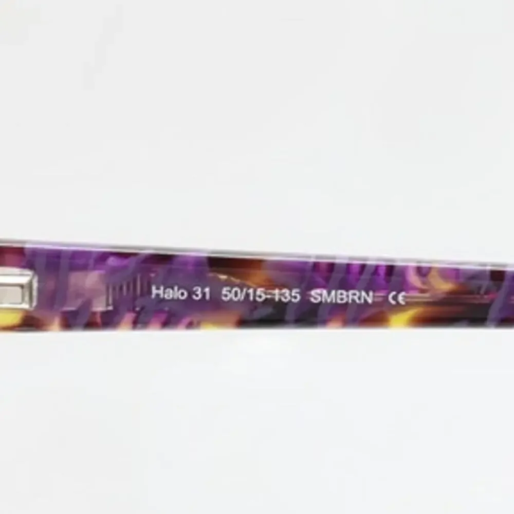 Halo Paris Halo 31 SM BRN 50-15-135 Eyeglass FRAMES ONLY - FAIR CONDITION - READ
