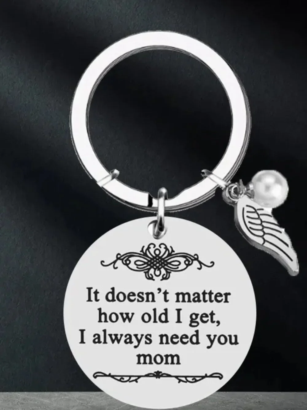 Syrios Gifts mom keychain