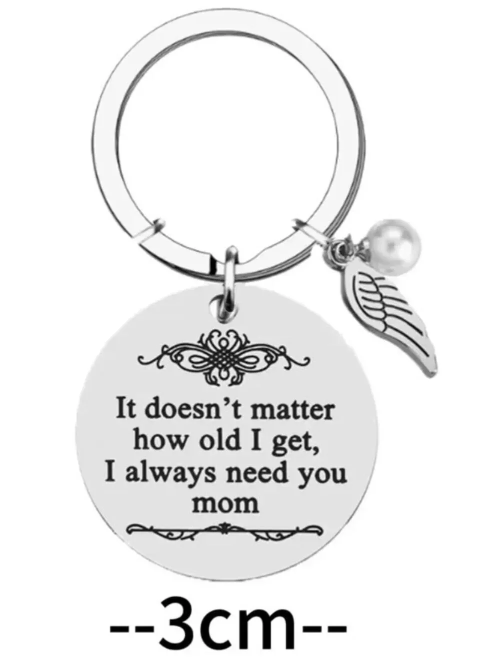 Syrios Gifts mom keychain